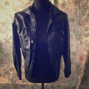 Faux Leather Jacket
